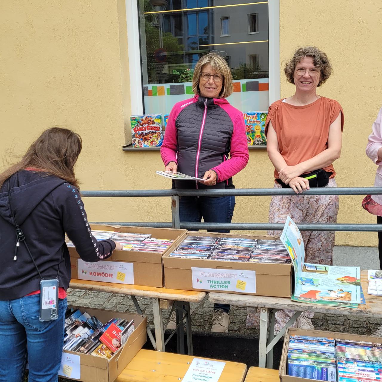 Foto Bücherei Flohmarkt
